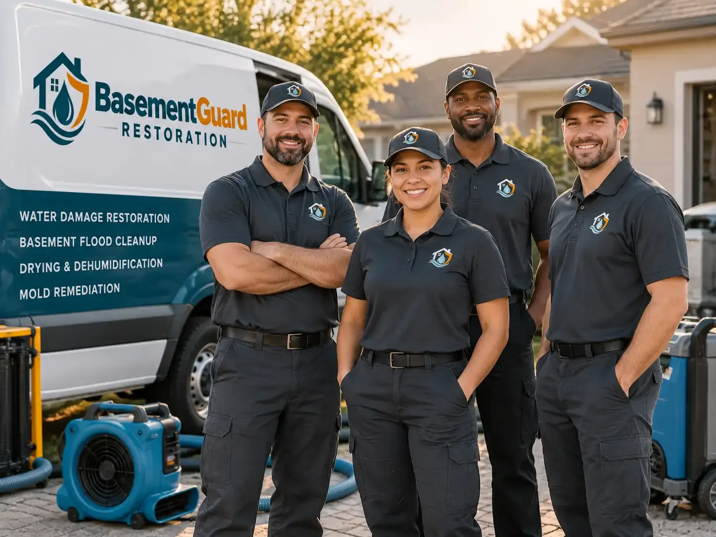 Basement Water Damage Restoration company in Sterling, MI